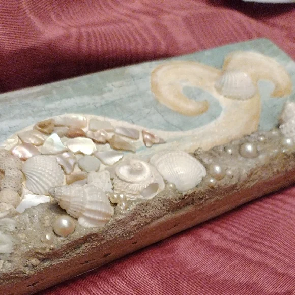 Seashell Mermaid Custom Wall Art - Picture 5 of 7